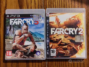 Far Cry 2 e 3 per ps3