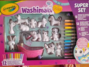 Crayola Washimals Pets set da colorare