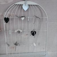 Portafoto gabbia shabby chic