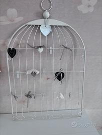 Portafoto gabbia shabby chic