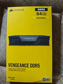 Corsair Vengeance DDR5 64GB (2x32GB) 6000MHz CL30