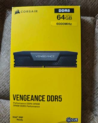 Corsair Vengeance DDR5 64GB (2x32GB) 6000MHz CL30