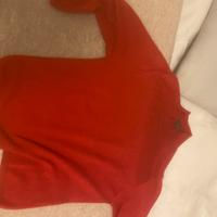Golf rosso corallo prada