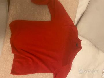 Golf rosso corallo prada