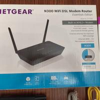 Netgear N300 Wi-Fi DSL Modem Router mod D1500