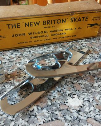 Lame in acciaio cromato THE NEW BRITON SKATE