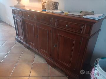 CREDENZA IN NOCE 