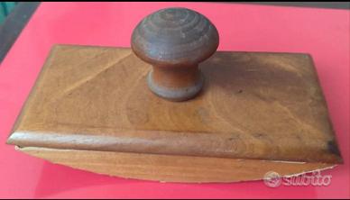 Antico Tampone Asciugacarta in Legno