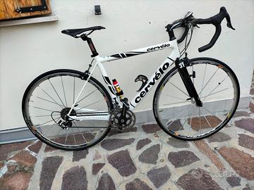 Bici corsa CERVELO R3 10V misura M + coppia ruote