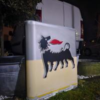 insegna Agip / Eni solo plastica