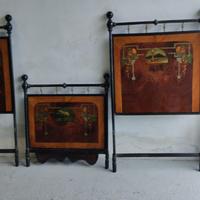 Letti in ferro dipinto