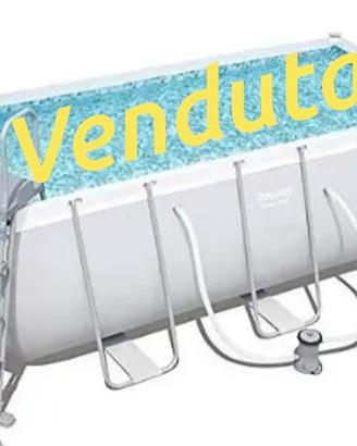 Piscina Fuori Terra Rettangolare 412x201x122 cm 81