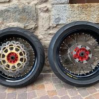 cerchi excel 17" per motard