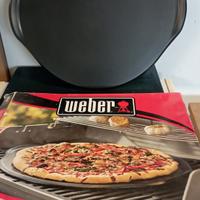 pietra per cottura pizza in barbecue weber