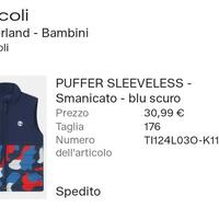 Gilet timberland ragazzo