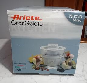 Gelatiera Ariete GranGelato 638 NUOVA mai usata