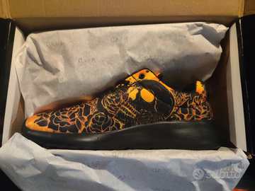 Scarpe RAAD SHOP Skull Mandala Orange taglia 43