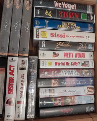 Film in lingua tedesca in videocassete