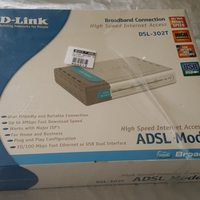 Modem adsl D-LINK NUOVO E CONFEZIONE ORIGINALE
