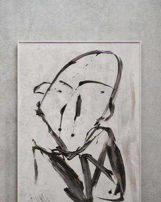 Quadro Astratto "Miseria Umana"