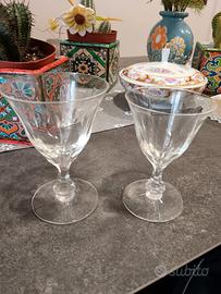 servizio bicchieri vintage