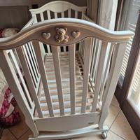 Culla erbesi usata con materasso