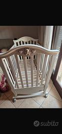 Culla erbesi usata con materasso