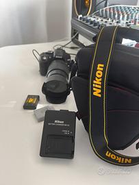 Nikon reflex D5300 + 18-105 + accessori