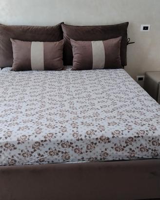 letto matrimoniale contenitore nuovo 