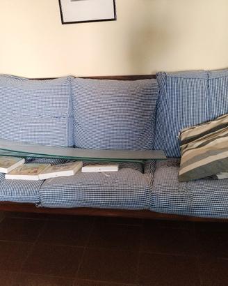 divano in legno