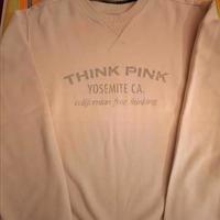 Felpa Think Pink uomo tg. M