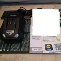 Caricatore 20V 4,5Ah rapido Nuovo Garanzi Parkside
