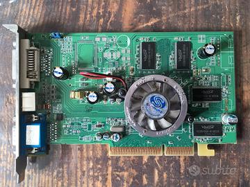 Scheda Video AGP Ati Radeon 9600Pro 256Mb