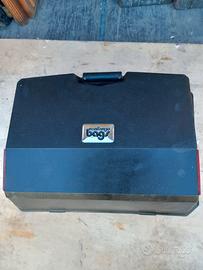 VALIGIA CON PORTABAGAGLI PER MOTO