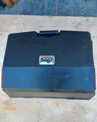 VALIGIA CON PORTABAGAGLI PER MOTO