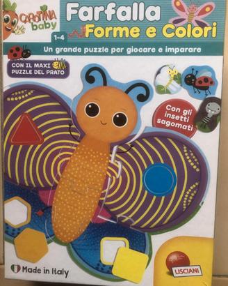 Gioco Puzzle farfalla Lisciani Carotina 58501