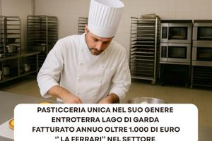 GFP - PASTICCERIA FATTURATO ELEVATO ZONA LAGO