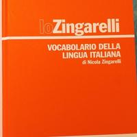 VOCABOLARIO LINGUA ITALIANA ZINGARELLI ZANICHELLI 
