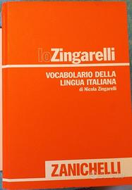 VOCABOLARIO LINGUA ITALIANA ZINGARELLI ZANICHELLI 