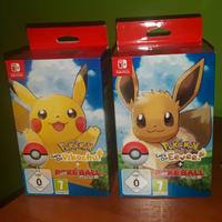Nintendo Switch Pokèmon Pikachu Eevee + Pokeball
