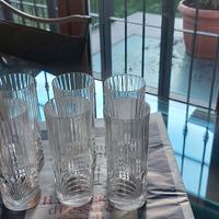 6 BICCHIERI LONG DRINK RCR SERIE AUREA ANNI '80