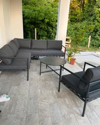 Divano angolare + poltrona