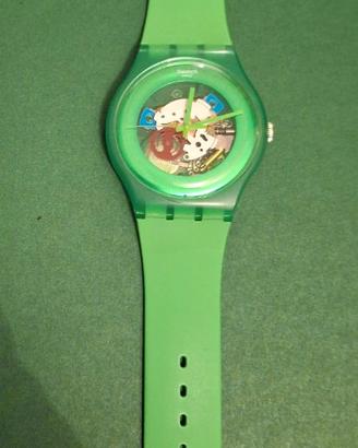 Orologio Swatch New Gent - Green Lacquered SUOG10