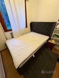 Letto 140cm con testata alta