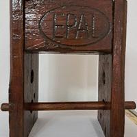 Stupendo portarotolo bagno - fatto a mano - nuovo!