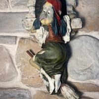 Strega /Befana su scopa PAOR