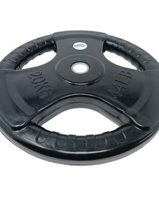 Dischi Gommati con Maniglie - Impugnatura Tri-Grip