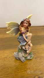 🧚🏻♀️Statuina Fatina Decorativa – Fatto a Mano