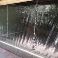 Tende veranda PVC trasparente avvolgibile