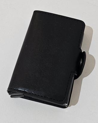 Portacarte portafoglio simil-Secrid 12 carte